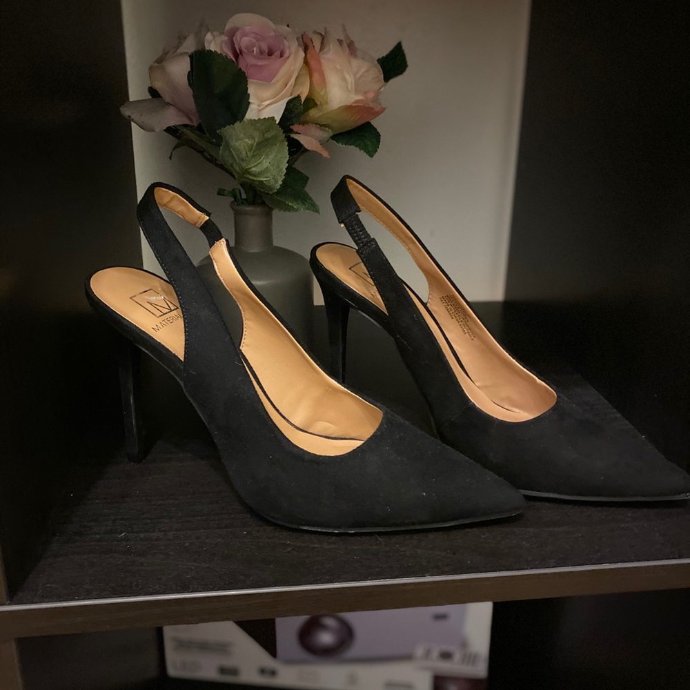 open ankle heels